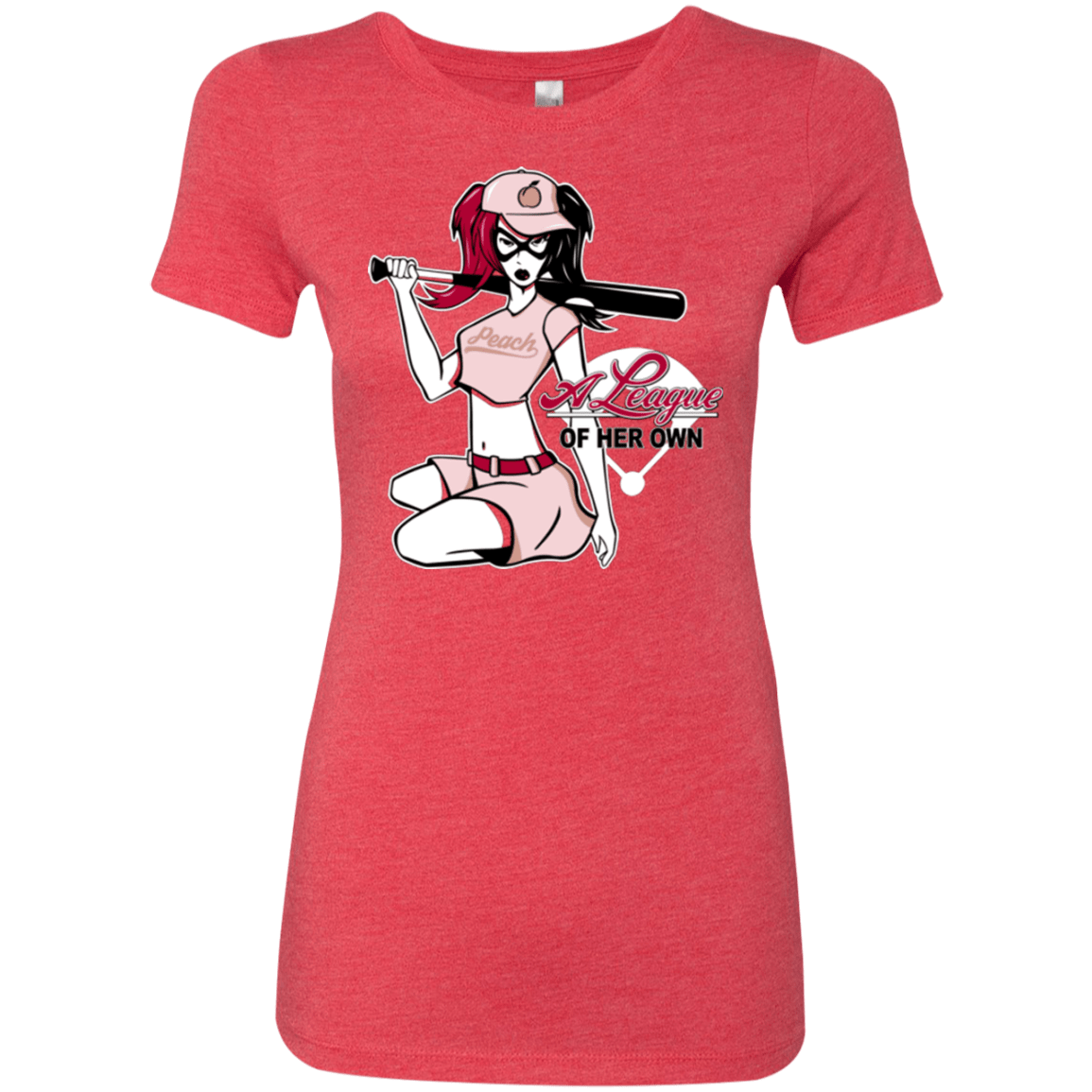 T-Shirts Vintage Red / Small League of Her Own Women's Triblend T-Shirt