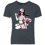 T-Shirts Vintage Navy / YXS League of Her Own Youth Triblend T-Shirt