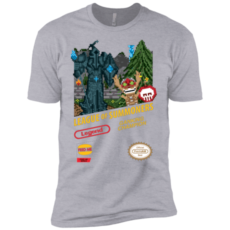 T-Shirts Heather Grey / YXS League of Summoners Boys Premium T-Shirt