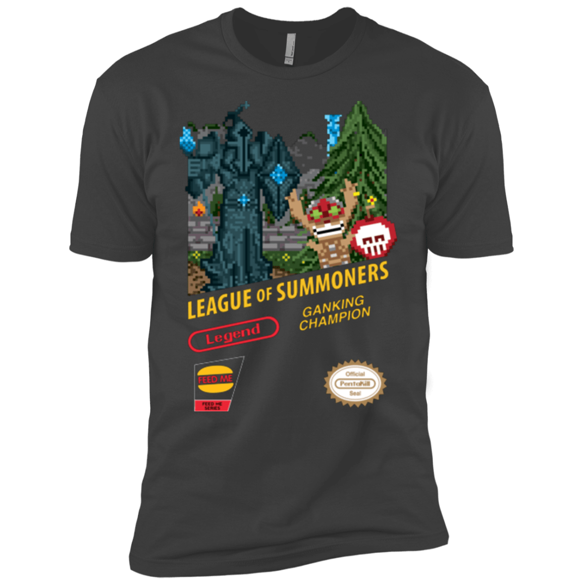 T-Shirts Heavy Metal / YXS League of Summoners Boys Premium T-Shirt