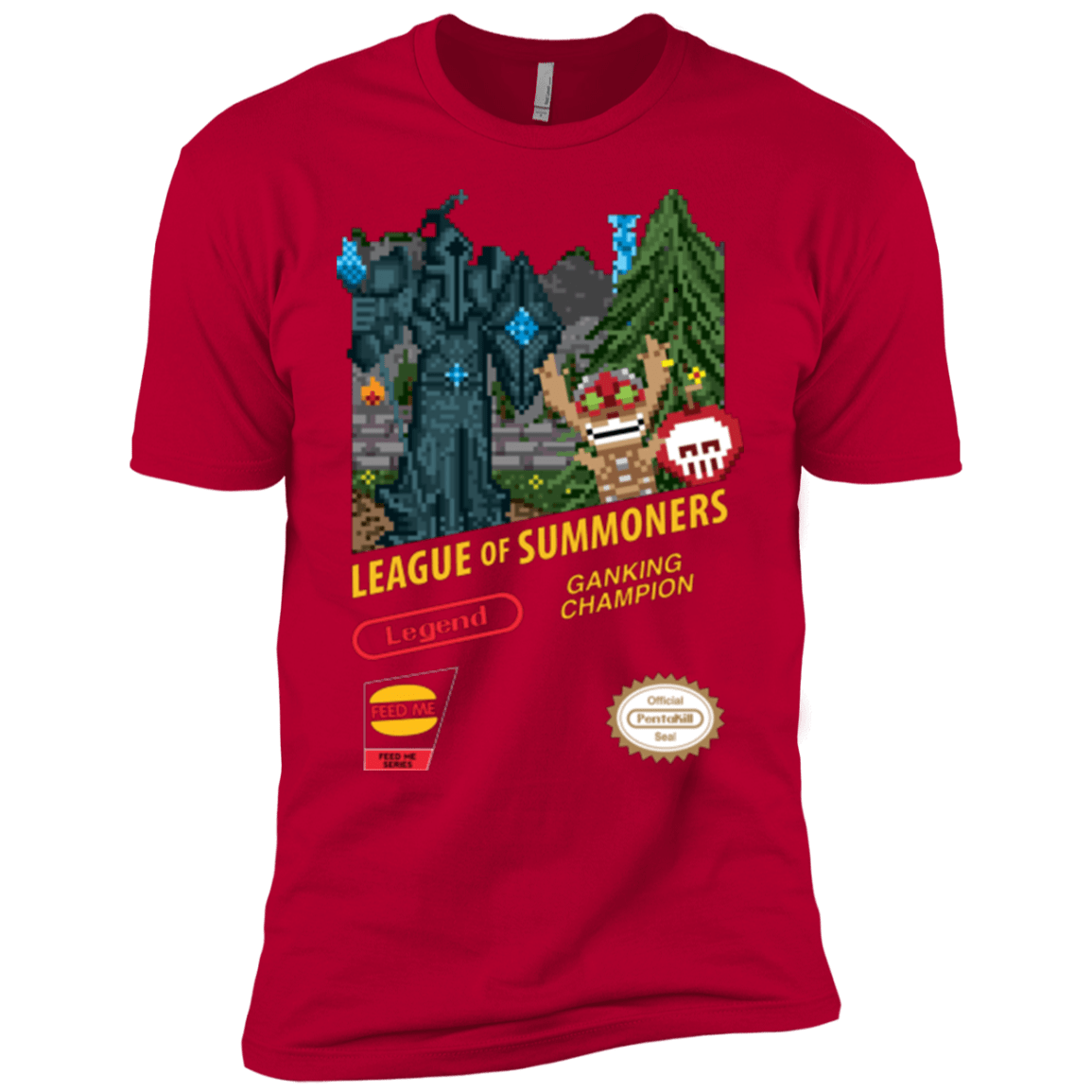 T-Shirts Red / YXS League of Summoners Boys Premium T-Shirt