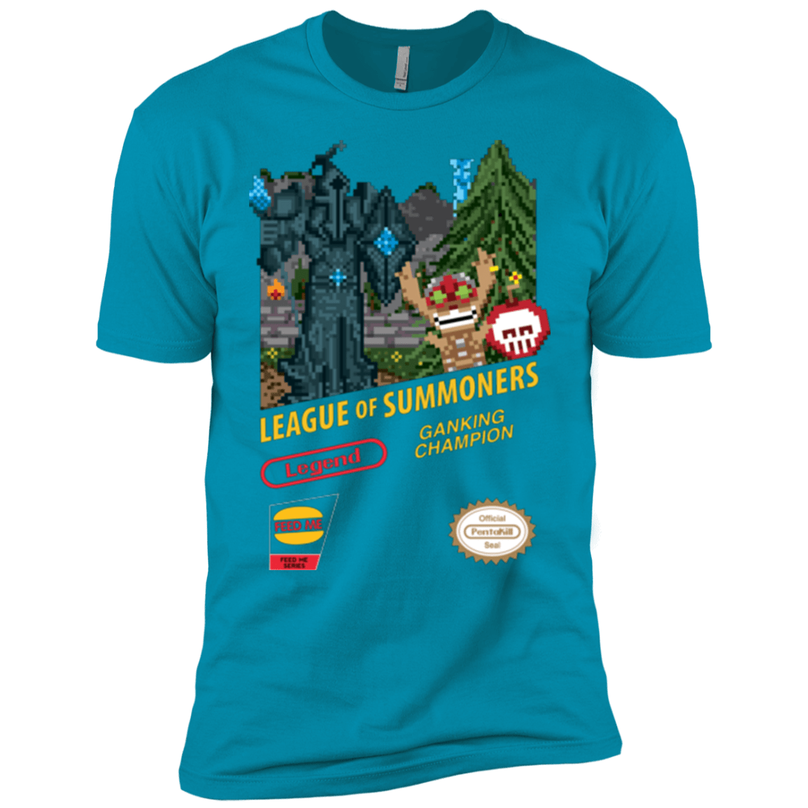 T-Shirts Turquoise / YXS League of Summoners Boys Premium T-Shirt