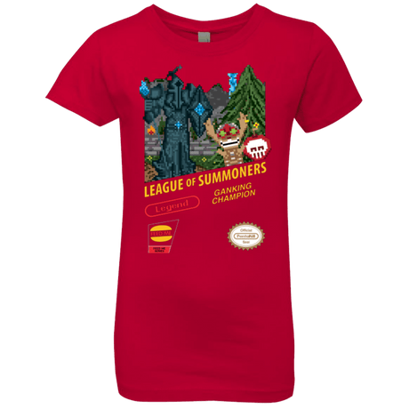 T-Shirts Red / YXS League of Summoners Girls Premium T-Shirt