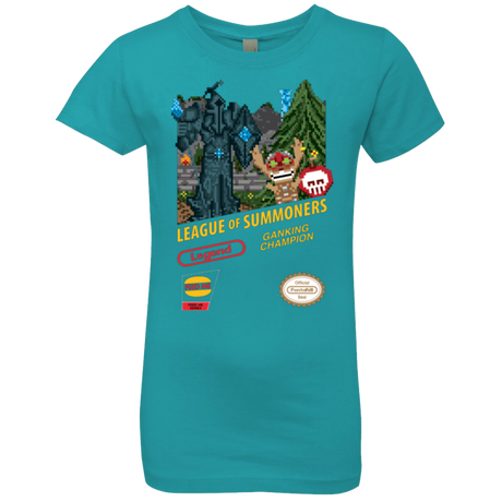 T-Shirts Tahiti Blue / YXS League of Summoners Girls Premium T-Shirt