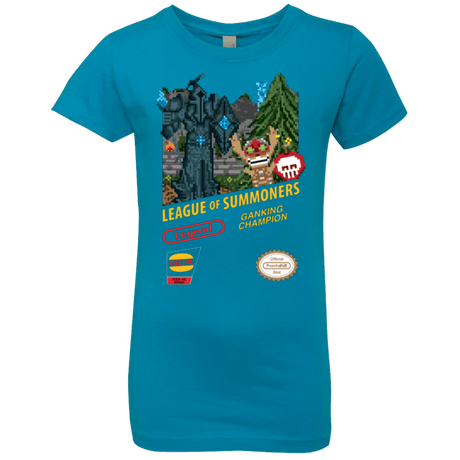T-Shirts Turquoise / YXS League of Summoners Girls Premium T-Shirt