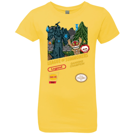 T-Shirts Vibrant Yellow / YXS League of Summoners Girls Premium T-Shirt