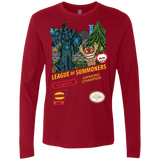 T-Shirts Cardinal / Small League of Summoners Men's Premium Long Sleeve