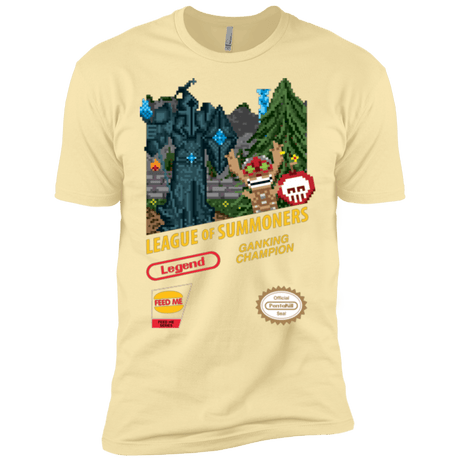 T-Shirts Banana Cream / X-Small League of Summoners Men's Premium T-Shirt