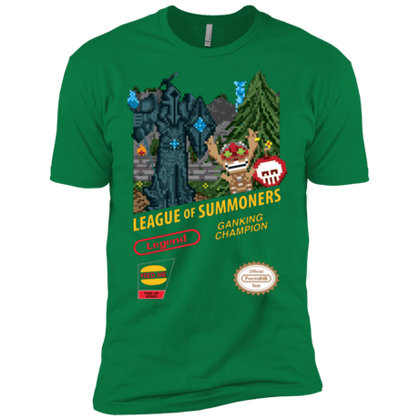 T-Shirts Kelly Green / X-Small League of Summoners Men's Premium T-Shirt