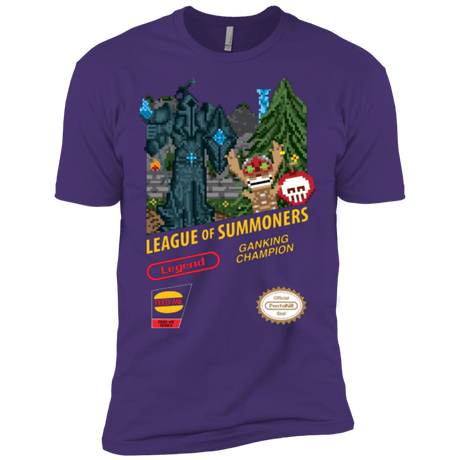 T-Shirts Purple / X-Small League of Summoners Men's Premium T-Shirt