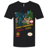 T-Shirts Black / X-Small League of Summoners Men's Premium V-Neck