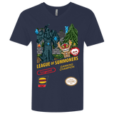 T-Shirts Midnight Navy / X-Small League of Summoners Men's Premium V-Neck