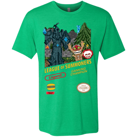 T-Shirts Envy / Small League of Summoners Men's Triblend T-Shirt