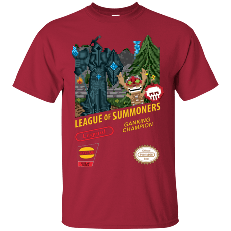 T-Shirts Cardinal / Small League of Summoners T-Shirt