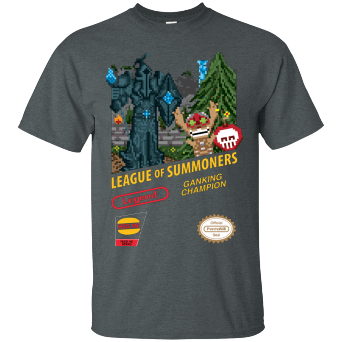 T-Shirts Dark Heather / Small League of Summoners T-Shirt