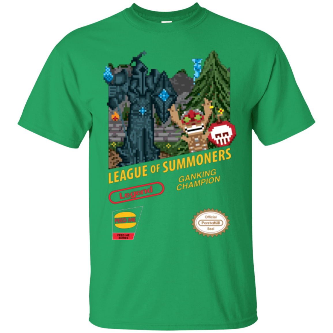 T-Shirts Irish Green / Small League of Summoners T-Shirt