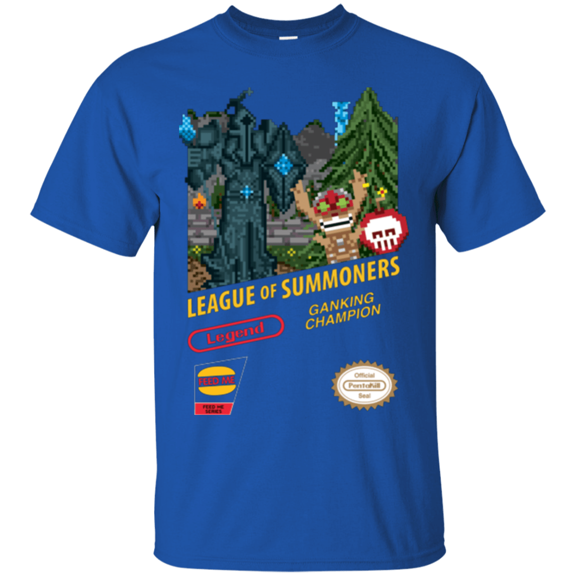 T-Shirts Royal / Small League of Summoners T-Shirt