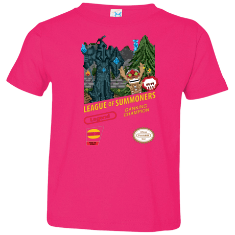 T-Shirts Hot Pink / 2T League of Summoners Toddler Premium T-Shirt