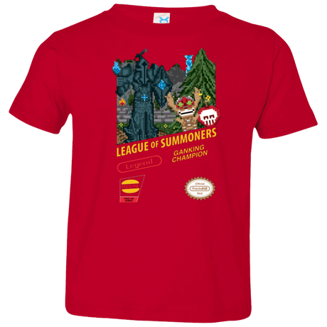 T-Shirts Red / 2T League of Summoners Toddler Premium T-Shirt