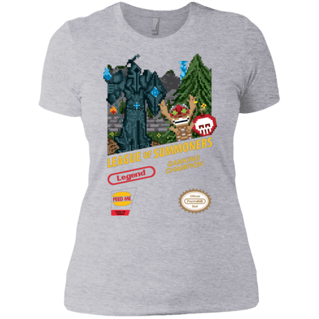 T-Shirts Heather Grey / X-Small League of Summoners Women's Premium T-Shirt