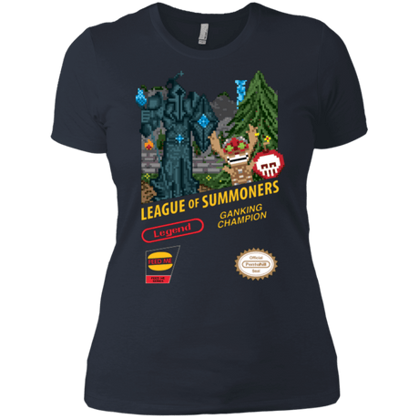 T-Shirts Indigo / X-Small League of Summoners Women's Premium T-Shirt