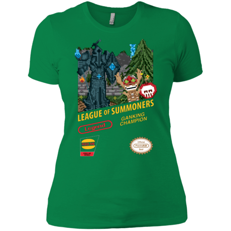 T-Shirts Kelly Green / X-Small League of Summoners Women's Premium T-Shirt