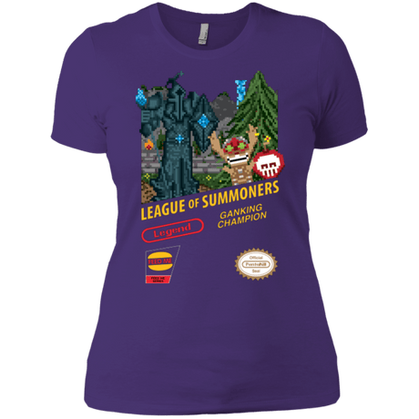 T-Shirts Purple / X-Small League of Summoners Women's Premium T-Shirt