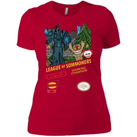 T-Shirts Red / X-Small League of Summoners Women's Premium T-Shirt