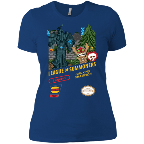 T-Shirts Royal / X-Small League of Summoners Women's Premium T-Shirt