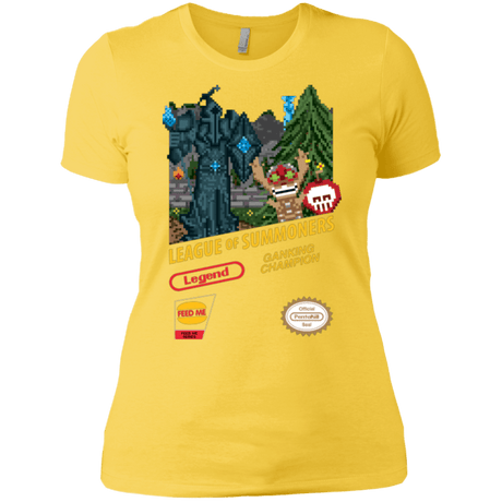 T-Shirts Vibrant Yellow / X-Small League of Summoners Women's Premium T-Shirt