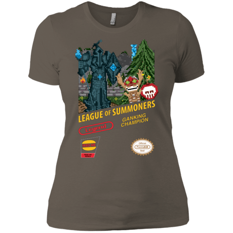 T-Shirts Warm Grey / X-Small League of Summoners Women's Premium T-Shirt