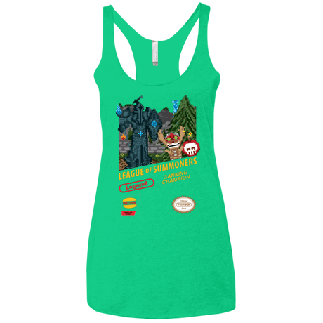 T-Shirts Envy / X-Small League of Summoners Women's Triblend Racerback Tank