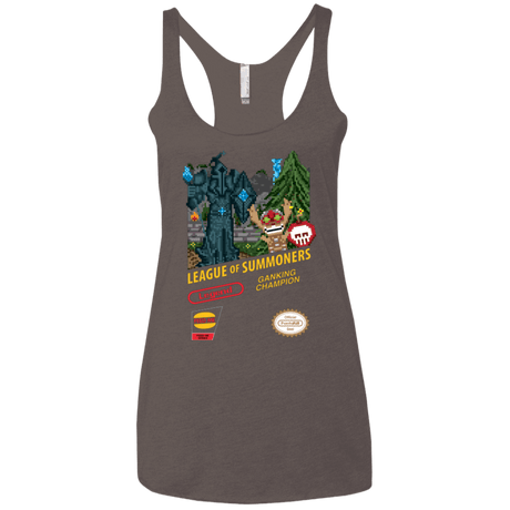 T-Shirts Macchiato / X-Small League of Summoners Women's Triblend Racerback Tank