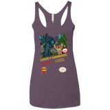 T-Shirts Vintage Purple / X-Small League of Summoners Women's Triblend Racerback Tank