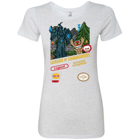 T-Shirts Heather White / Small League of Summoners Women's Triblend T-Shirt