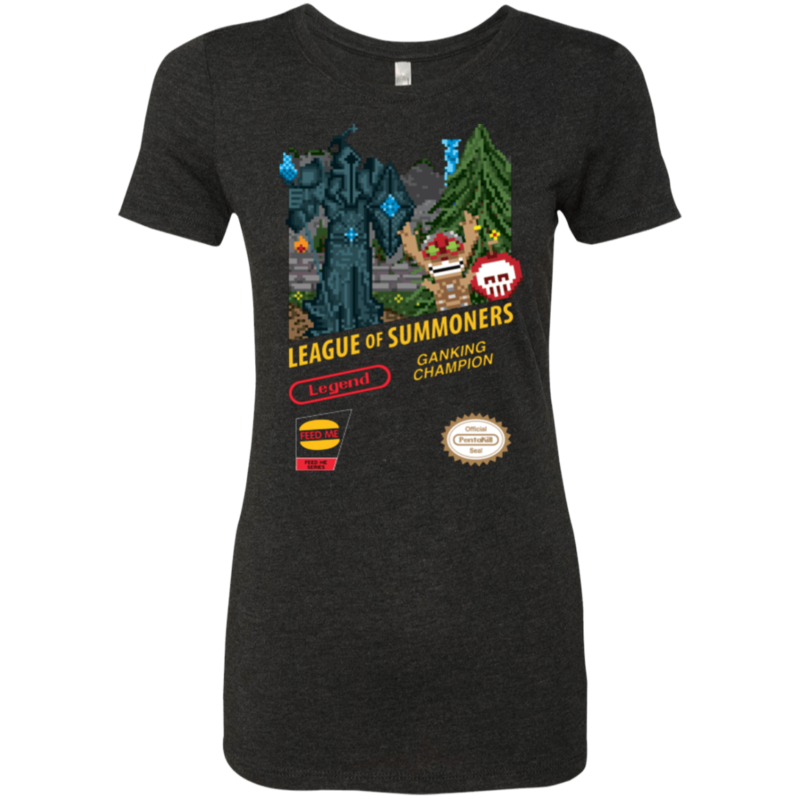 T-Shirts Vintage Black / Small League of Summoners Women's Triblend T-Shirt