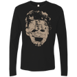 T-Shirts Black / Small Leather Face Grunge Men's Premium Long Sleeve