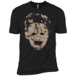 T-Shirts Black / X-Small Leather Face Grunge Men's Premium T-Shirt