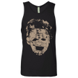 T-Shirts Black / Small Leather Face Grunge Men's Premium Tank Top