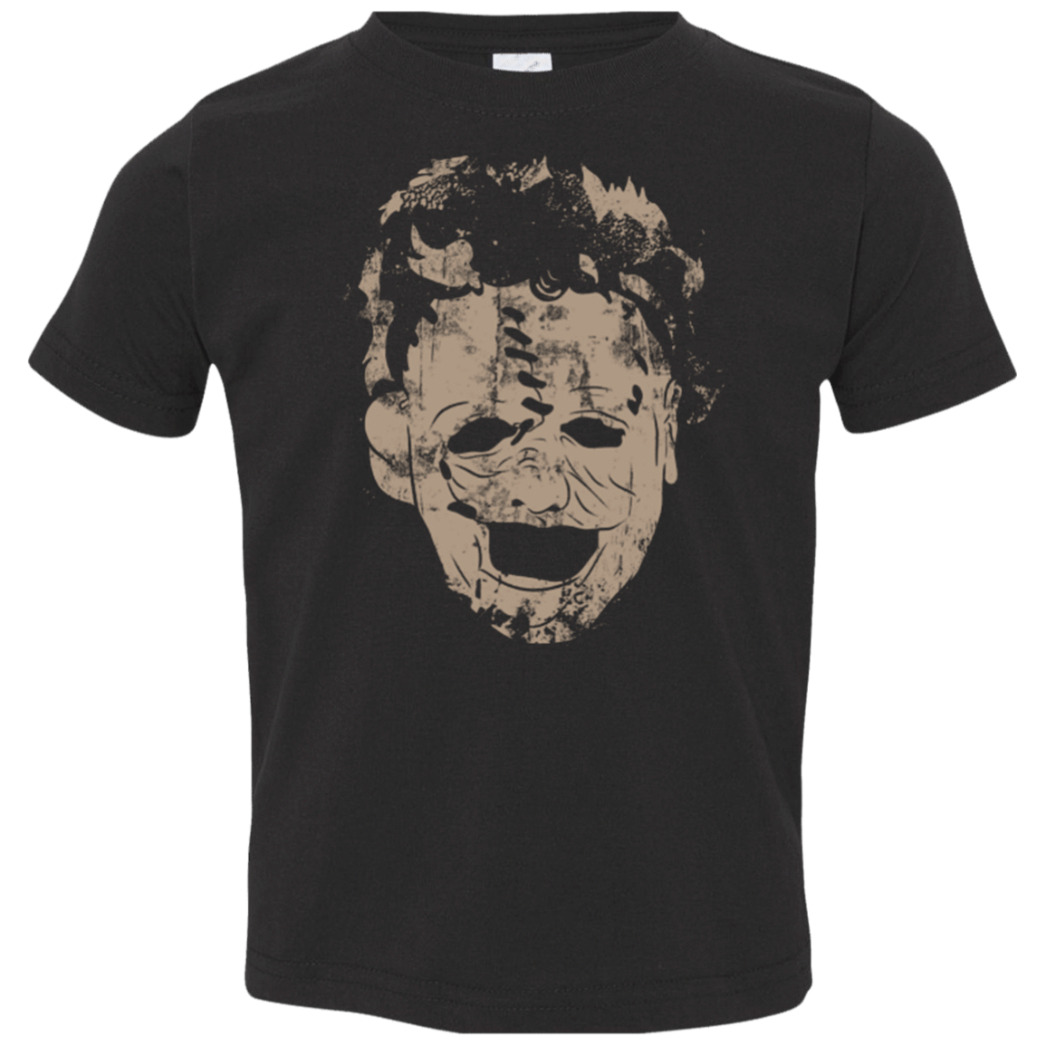 T-Shirts Black / 2T Leather Face Grunge Toddler Premium T-Shirt
