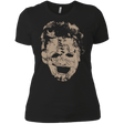 T-Shirts Black / X-Small Leather Face Grunge Women's Premium T-Shirt