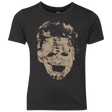 T-Shirts Vintage Black / YXS Leather Face Grunge Youth Triblend T-Shirt