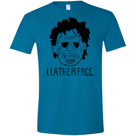 T-Shirts Antique Sapphire / S Leatherface Men's Semi-Fitted Softstyle