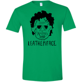 T-Shirts Irish Green / S Leatherface Men's Semi-Fitted Softstyle