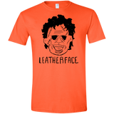 T-Shirts Orange / S Leatherface Men's Semi-Fitted Softstyle