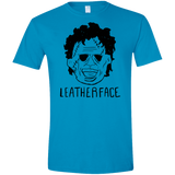 T-Shirts Sapphire / S Leatherface Men's Semi-Fitted Softstyle