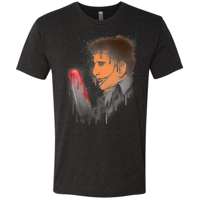 T-Shirts Vintage Black / Small Leatherface Men's Triblend T-Shirt