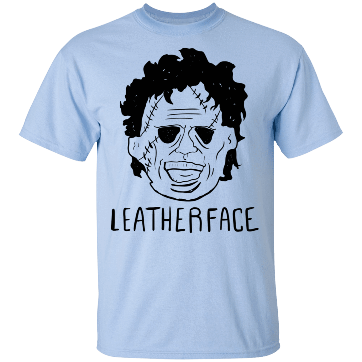 T-Shirts Light Blue / S Leatherface T-Shirt