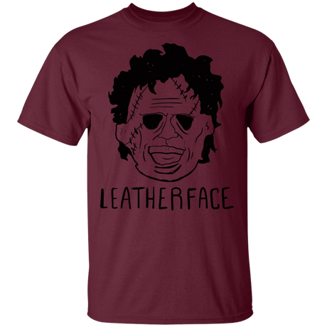 T-Shirts Maroon / S Leatherface T-Shirt