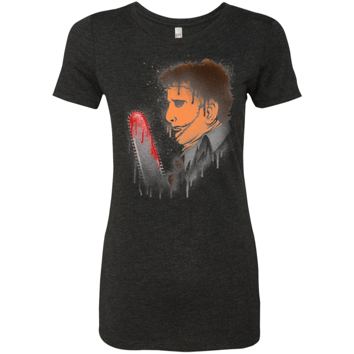 T-Shirts Vintage Black / Small Leatherface Women's Triblend T-Shirt